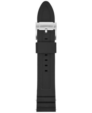 Fossil Q Men's Black Silicone Watch Strap S221304