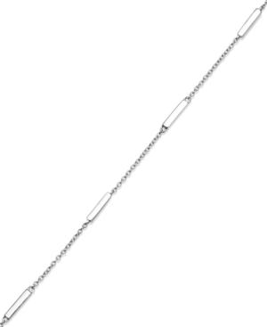 Studio Silver Sterling Silver Bracelet, Station Bar Bracelet