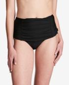 Calvin Klein Pleated High-waist Bikini Bottoms Women's Swimsuit