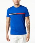 Tommy Hilfiger Men's Pledge Pieced Embroidered-logo T-shirt
