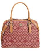 Giani Bernini Saffiano Graphic Dome Satchel, Only At Macy's