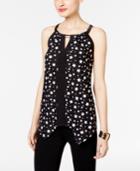 Inc International Concepts Handkerchief-hem Star Top, Only At Macy's