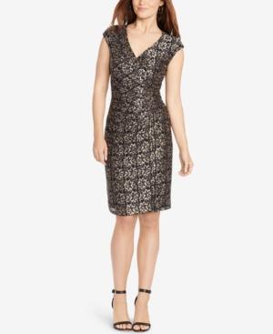 American Living Metallic Lace Dress