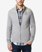 Buffalo David Bitton Men's Multi-media Zip-up Track Jacket