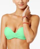 California Waves Strappy Bandeau Bikini Top, Created For Macy's Women's Swimsuit