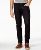 Tommy Hilfiger Men's Slim-fit Black Rinse Jeans