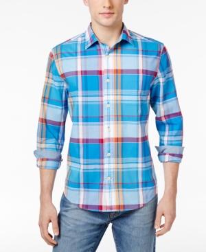 Tommy Hilfiger Men's Radford Plaid Cotton Shirt