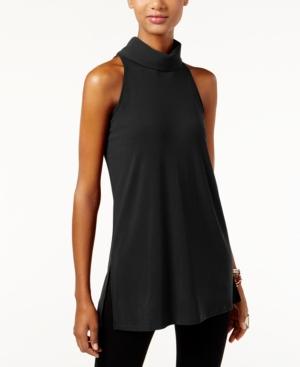 Inc International Concepts Mock-turtleneck Keyhole Tunic, Only At Macy's