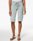 Style & Co Drawstring Cargo Shorts, Created For Macy's