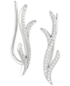 Diamond Ear Crawlers (1/6 Ct. T.w.) In 10k White Gold