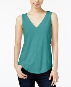 Maison Jules V-neck Shell, Only At Macy's