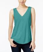 Maison Jules V-neck Shell, Only At Macy's