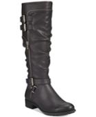 White Mountain Remi Wide-calf Riding Boots, Created For Macy's Women's Shoes