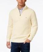 Tommy Hilfiger Men's Harrington Quarter-zip Sweater