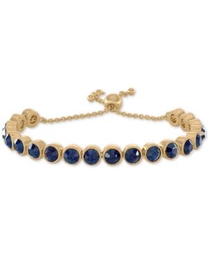 Rachel Rachel Roy Gold-tone Crystal Bolo Bracelet