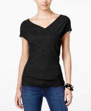Inc International Concepts Crossover Sweater, Only At Macy's