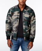 American Rag Men's Camo Bomber Jacket, Created For Macy's