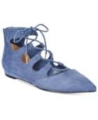 Bar Iii Lasso Lace-up Flats, Only At Macy's Women's Shoes