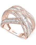 Effy Diamond Multi-band Weave-style Ring (2 Ct. T.w.)