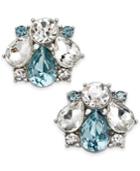 Charter Club Clear & Colored Crystal Stud Earrings, Created For Macy's