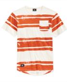 Lrg Men's Short-sleeve Stripe Pocket T-shirt