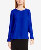 Vince Camuto Embellished Double-layer Blouse