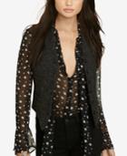 Denim & Supply Ralph Lauren Button-front Wool Contrast Vest