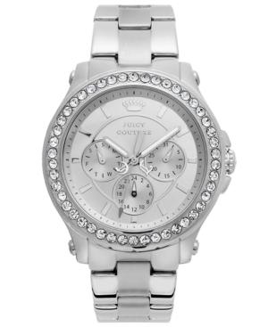 Juicy Couture Watch, Women's Pedigree Stainless Steel Bracelet 38mm 1901048
