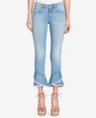 Jessica Simpson Forever Ruffled-hem Skinny Jeans