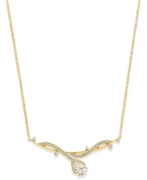 Eliot Danori Gold-tone Crystal Pave Collar Necklace, Only At Macy's