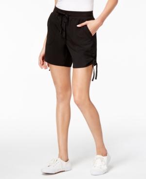 Style & Co Pull-on Ruched Shorts, Created For Macy's