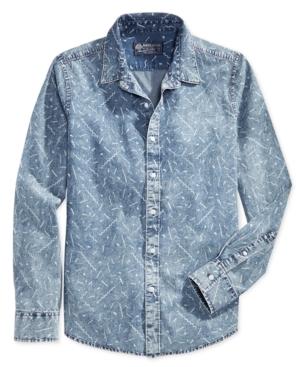 American Rag Men's Slate Shirt, Only At Macy's
