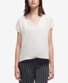 Dkny Georgette High-low Top, Created For Macy's