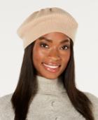 Charter Club Cashmere Beret, Created For Macy's