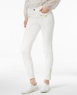 Cr By Cynthia Rowley Embroidered Skinny Pants, Only At Macy's
