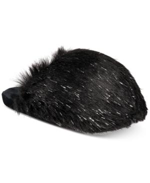 I.n.c. Fluffy Faux-fur Scuff Slippers, Created For Macy's