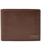 Fossil Omega Passcase Leather Wallet