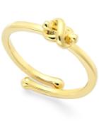 Kate Spade New York Love Knot Adjustable Ring