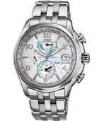Citizen Watch, Women's Eco-drive World Time A-t Stainless Steel Bracelet 39mm Fc0000-59d