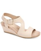 Giani Bernini Belinaa Memory Foam Wedge Sandals, Created For Macy's Women's Shoes