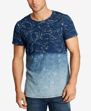 William Rast Men's Jim Ombre Graphic-print Cotton Pocket T-shirt
