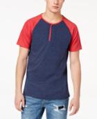American Rag Men's Raglan Henley, Created For Macy's