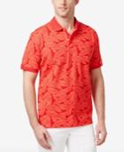 Club Room Men's Leaf Print Polo, Only At Macy's
