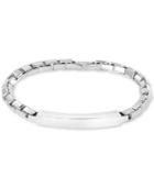 Effy Men's Id Plate Box Link Bracelet In Sterling Silver