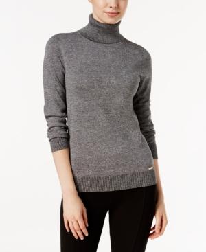 Calvin Klein Marled Turtleneck Sweater