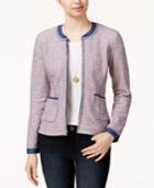 Maison Jules Tweed Denim Blazer, Only At Macy's