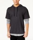 American Rag Men's Layered-look Hoodie, Created For Macy's