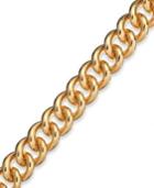 Signature Gold 14k Gold Curb Link Bracelet