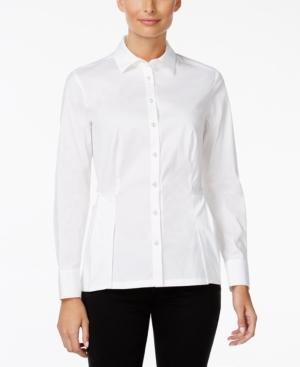 Charter Club Peplum Shirt, Only At Macy's