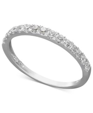 Arabella 14k White Gold Ring, Swarovski Zirconia Wedding Band (1 Ct. T.w.)